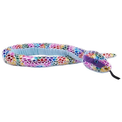 Peluche Serpiente Dotted Rainbow Foilkins 137cm Wild Republic 27778