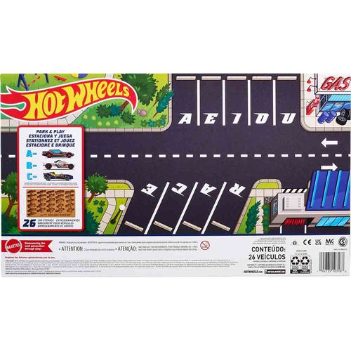Set 26 Carros Hot Wheels ABC Racers 1:64 Mattel HKL76