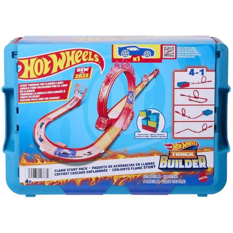 Pista Hot Wheels Acrobacias de Fuego Mattel HMC04 Miscelandia