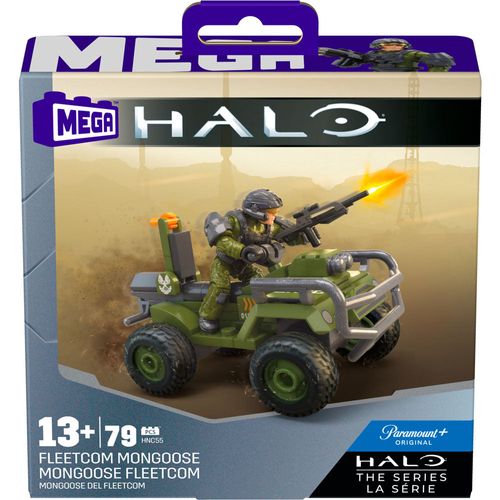 Mega Halo Mongoose Del Fleetcom Mattel HNC55