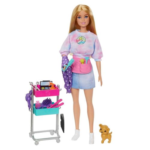 Muñeca Barbie Malibu Estilista Mattel HNK95