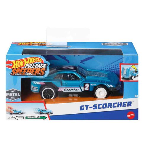 Carro Hot Wheels Pullback 1:43 Surtido Mattel HPT04
