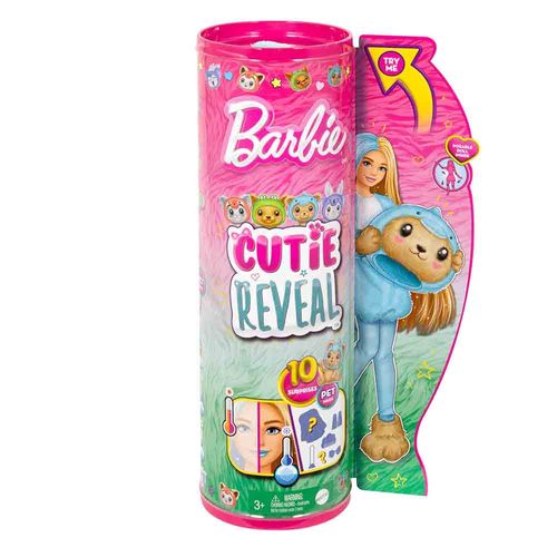 Muñeca Barbie Cutie Reveal Oso- Delfin Mattel HRK25