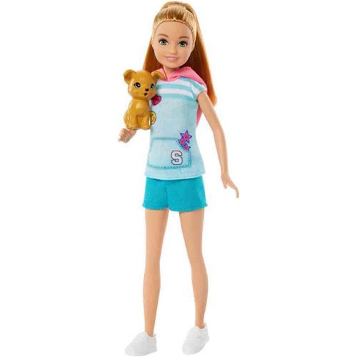 Muñeca Barbie Stacie y Perro Mattel HRM05