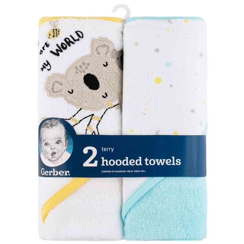 Set 2 Toallas para Bebé -Little Animals