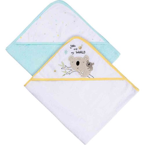 Set 2 Toallas para Bebé -Little Animals