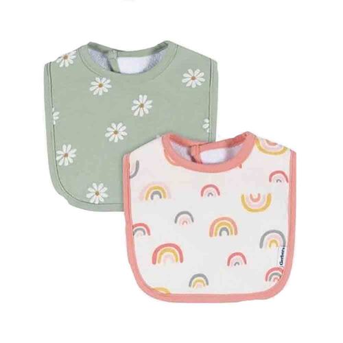 Set 2 Baberos Bebé - Arcoiris