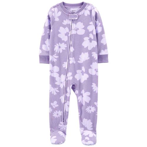 Pijama Floral Fleece Bebé Niña