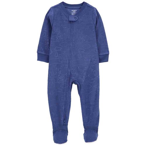 Pijama Fleece Azul Bebé Niño