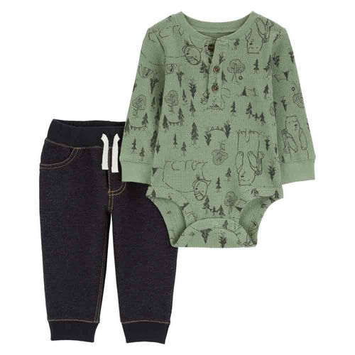 Conjunto Body + Pantalón Bebé Niño