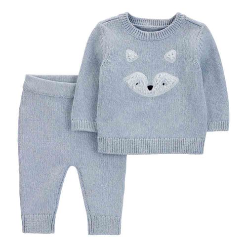 Conjunto Buzo + Sudadera Azul Bebé Niño