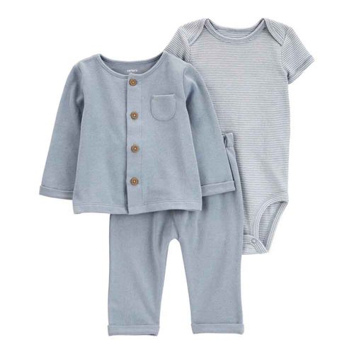 Conjunto Cardigan + Pantalón Bebé Niño