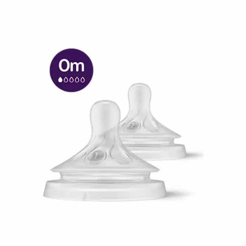 Set 2 Chupo Tetero Natural Response 3.0 N1 Om+ Avent SCY96102