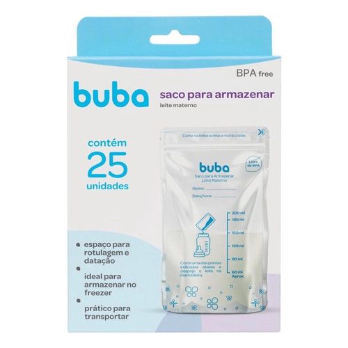 Set 25 Bolsas de Almacenamiento Leche Materna Buba 9923