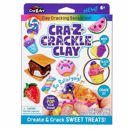 Arcilla Moldeable Clay Create & Crack Sweet Treats  Cra-Z-Art 25073INT