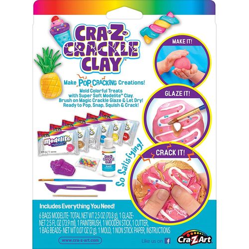 Arcilla Moldeable Clay Create & Crack Sweet Treats  Cra-Z-Art 25073INT