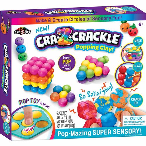 Arcilla Moldeable Clay Pop-Mazing Super Sensory Activity Kit Cra-Z-Art 25086INT