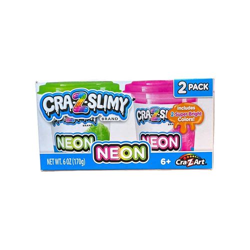 Set 2 Slime 6oz Neón Cra-Z-Art 60051INTPDQ