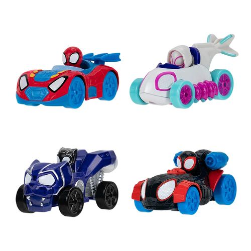 Vehículo con Lanzador de Discos Spidey Surtido Jazwares SNF0007