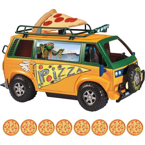Vehículo Van Pizza TMNT Playmates Toys 83468