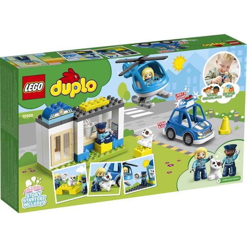 Lego Duplo Rescate Police Station & Helicopter LE10959