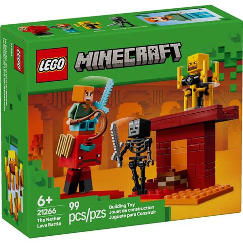 Lego Minecraft The Nether Lava Battle LE21266