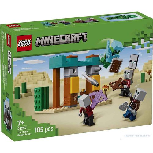 Lego Minecraft The Illager Desert Patrol Building Set  LE21267