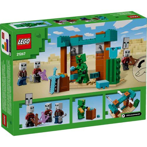Lego Minecraft The Illager Desert Patrol Building Set  LE21267