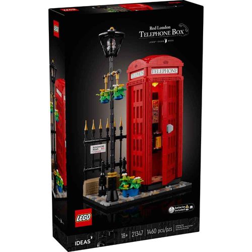 Lego Ideas Red London Telephone Box LE21347