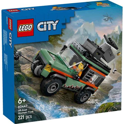 Lego City Off-Road 4x4 Mountain Truck Building Toy LE60447