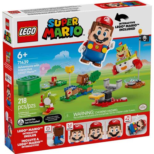 Lego Super Mario Adventures with Interactive LEGO Mario Playset  LE71439
