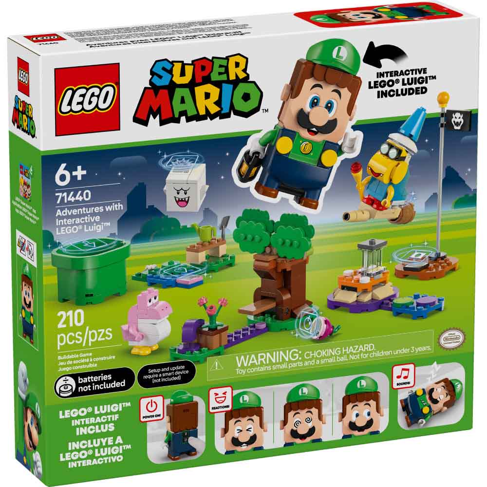 Lego Super Mario Adventures with Interactive LEGO Luigi LE71440