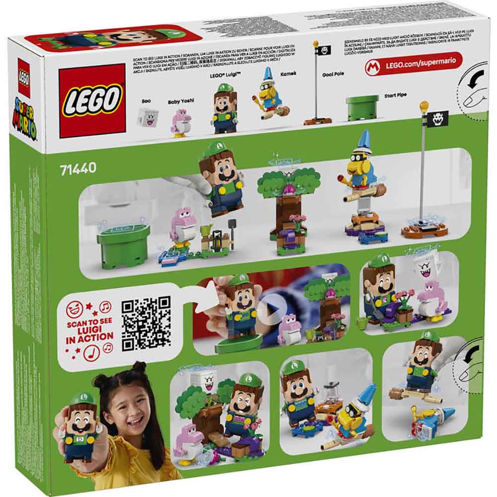 Lego Super Mario Adventures with Interactive LEGO Luigi LE71440