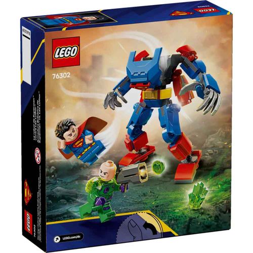 Lego DC Superman Mech vs. Lex Luthor Action Figures LE76302