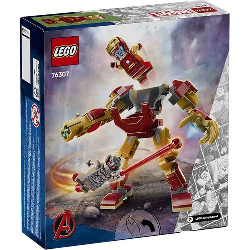Lego Marvel Iron Man Mech vs. Ultron Superhero LE76307