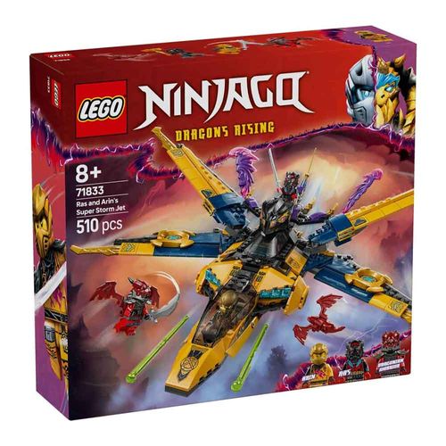 Lego Ninjago Ras and Arin's Super Storm Jet LE71833