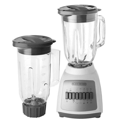 Licuadora DURAPRO 10 Velocidades + 2  Vasos 550W Black & Decker BLBD210GPW
