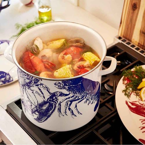 Olla Esmaltada 16Qt Cuisinart  EOS16630WCKLB