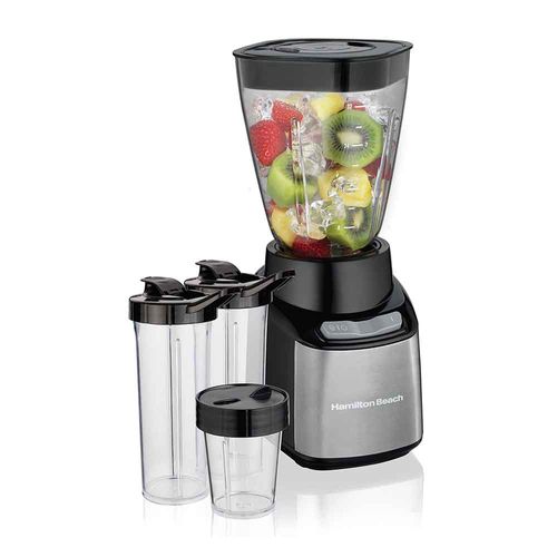 Licuadora Smoothies + 4 vasos 650W Hamilton 52400