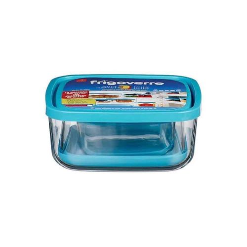 Set 3 Recipientes Vidrio Frigoverre con tapas.  Bormioli Rocco Glass 388550