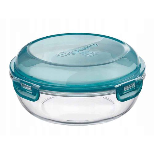 Recipiente Frigoverre con Tapa 1.7Lt - 58Oz Bormioli Rocco Glass 125612