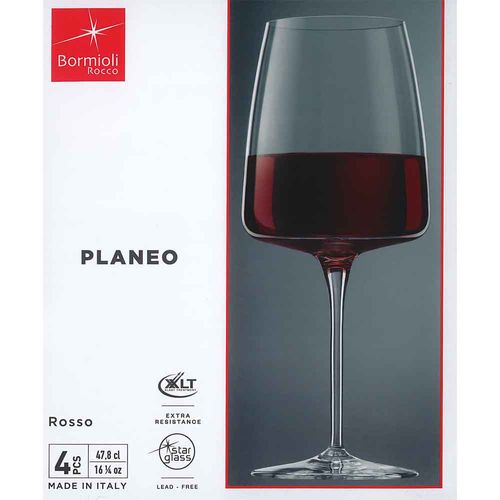 Juego 4 Copas Planeo 16.25Oz Bormioli Rocco Glass 365749