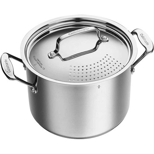 Olla para Pasta en Acero 6Qt Cuisinart 766S22