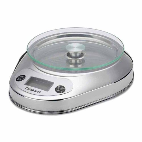 Balanza Digital Vidrio con Tazón Cuisinart KMLKO3B