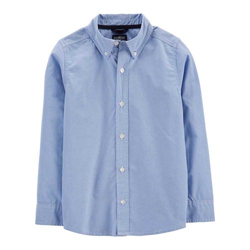 Camisa Azul Manga Larga Niño