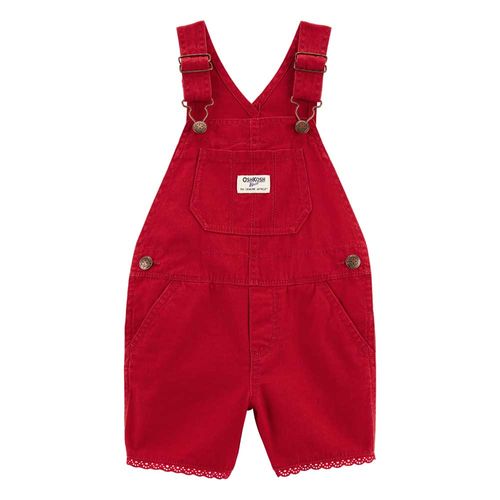 Overol Rojo Niña