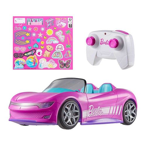 Vehículo Convertible Barbie R/C Mattel JBH05
