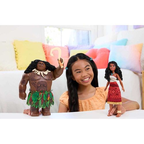 Set Muñeca Disney Moana y Maui Mattel JDD42