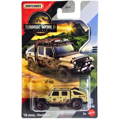 Carro Matchbox Jurassic World Rebirth Surtido Mattel JGL59