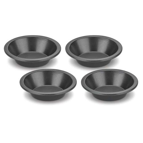 Set 4 Mini Molde Pie Redondo Cuisinart CMBM-4RPD